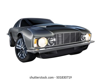 Old Car Drawing Stock Illustration 501830719 | Shutterstock