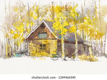 Old Home Woods Stock Illustrations Images Vectors Shutterstock