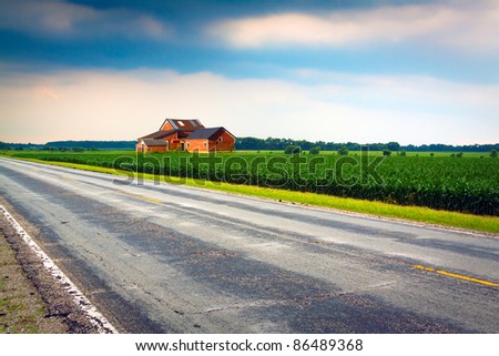 Similar – Image, Stock Photo Highway to ecomarket Green