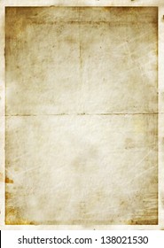 Old Grungy Blank Photo Background