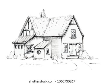 29,069 Sketch cottage Images, Stock Photos & Vectors | Shutterstock