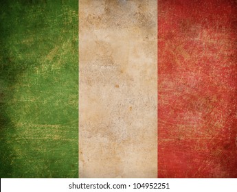 Old Italian Flag