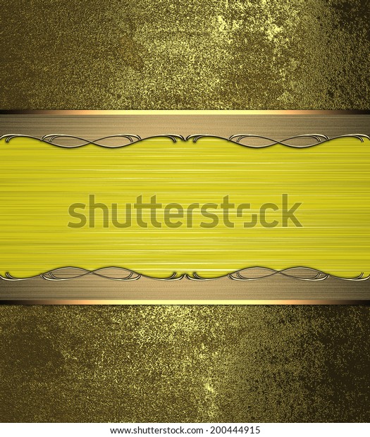 Old Metal Gold Yellow Label Gold Stock Illustration 200444915 Shutterstock 1495