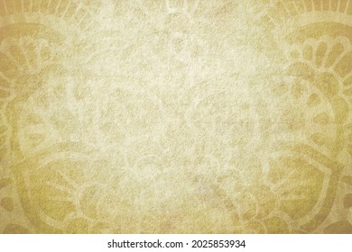 Old Paper Background Gold Painted Illustration Stock Illustration ...