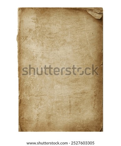 Old paper background, Paper treasure map. Old parchment scroll. Papyrus, Ancient manuscript. Antique document. Vintage torn sheets. Historical curled page, 3d illustration, 3d rendering