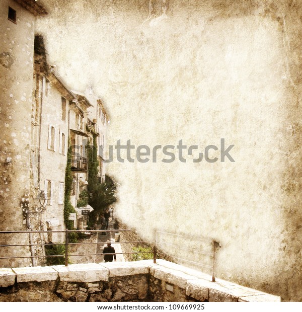 Old Paper Vintage Landscape Stock Illustration 109669925 | Shutterstock