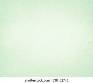 Old Pastel Mint Green Paper Background With Vintage Texture And Faint Vignette Borders