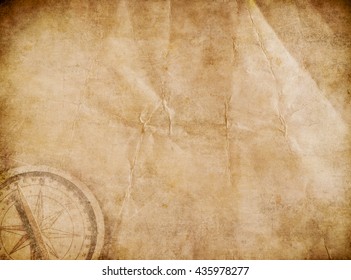 Old pirates treasure map