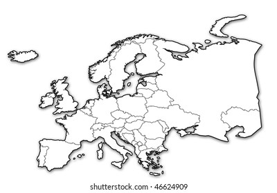 Vektor Stok Freehand Asean Map Sketch On White (Tanpa Royalti ...