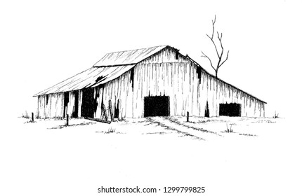 Old Rustic Barn