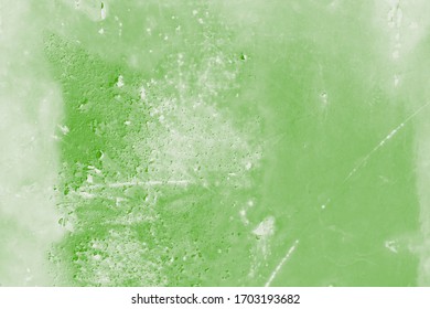 Old rusty patchy texture metal background. Oxidized metal iron panel, green toned