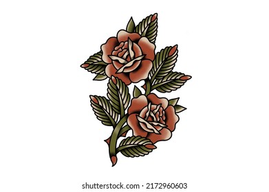 8,668 Tattoo Flash Flowers Images, Stock Photos & Vectors | Shutterstock