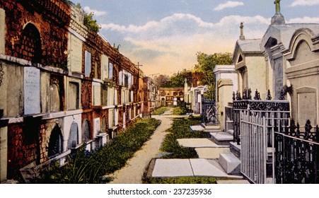 Old St, Louis Cemetery, New Orleans.