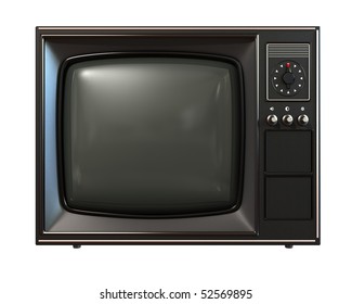 Old Tv Stock Illustration 52569895 | Shutterstock