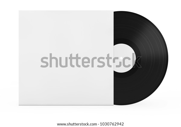 Old Vinyl Record Disk Blank Paper Stock Illustration 1030762942 ...