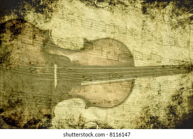 old violin