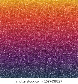 Ombre Glitter Texture - Sparkling Glitter Texture In Colorful Ombre Gradients