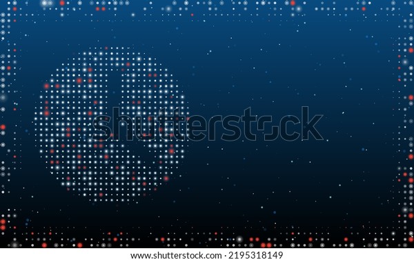 On Left Time Symbol Filled White Stock Illustration 2195318149 ...