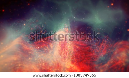 Once Upon a Space series. Composition of fractal clouds suitable as a backdrop for the projects on Universe, cosmos, astronomy, science and education. 
Abstract, Backgrounds/Textures