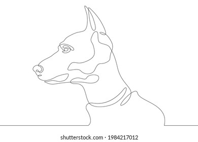 犬 横顔 のイラスト素材 画像 ベクター画像 Shutterstock
