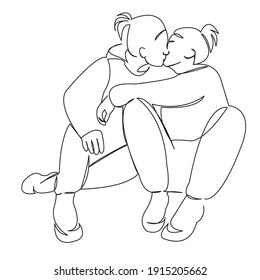 592 Two sexy lesbians Stock Illustrations, Images & Vectors | Shutterstock