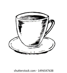 Coffee Mug Sketch Stock Illustrations Images Vectors Shutterstock