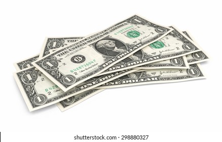 24,858 Stack of one dollar bills Images, Stock Photos & Vectors ...