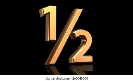 One Half Fraction High Res Stock Images Shutterstock