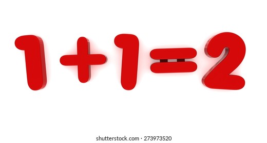 One Plus One Equals Two Images Stock Photos Vectors Shutterstock