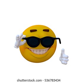 One Yellow Smiley Hot 3d Rendering Stock Illustration 536783434 ...