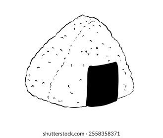 onigiri digital drawing illustration isolated - Powered by Shutterstock