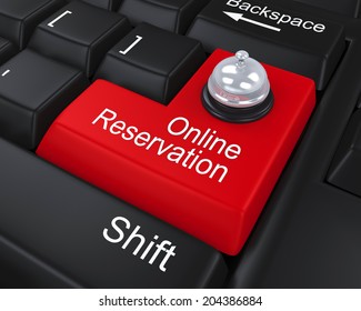 Online Reservation Enter Key