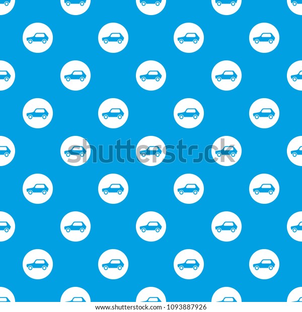 Only motor
vehicles allowed road sign pattern repeat seamless in blue color
for any design. geometric
illustration