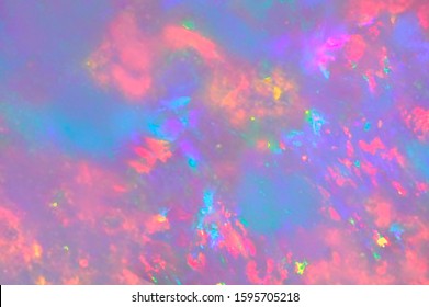 Opal Crystal Iridescent Background Texture