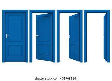 Open Blue Door