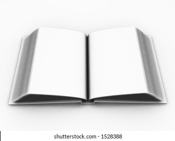 Open Book 3d Render Stock Illustration 1528388 | Shutterstock