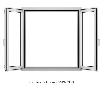 3d Render Door Real Window Stock Illustration 1742085938 | Shutterstock