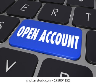 Open A New Account For An Online, Internet, Webiste Or Other Technology Service