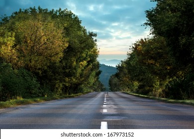 Open Road Background