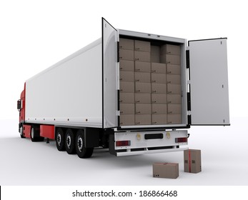 Trailer Doors Images Stock Photos Vectors Shutterstock