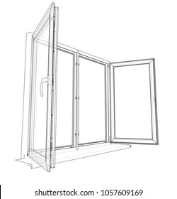 Open windows sketch 