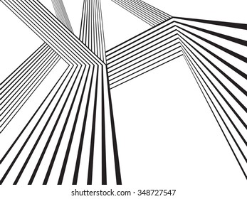 Optical Effect Mobius Wave Stripe Design Stock Illustration 348727547 ...