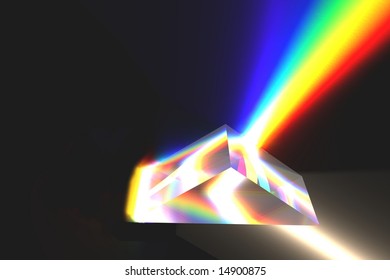 Optical Prism Rendering Stock Illustration 14900875 | Shutterstock