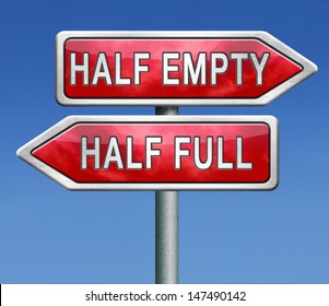 Optimism Or Pessimism For An Optimist The Glass Is Half Full For The Pessimist It Is Half Empty Which Philosophy Do You Follow Are You Pessimistic Or Optimistic Look At The Bright Or Dark Side