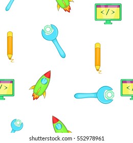 Optimization pattern. Cartoon illustration of optimization  pattern for web