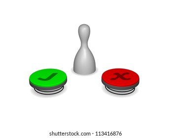 Option - The decision between the two options.