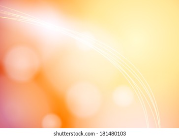 Orange Abstract Background