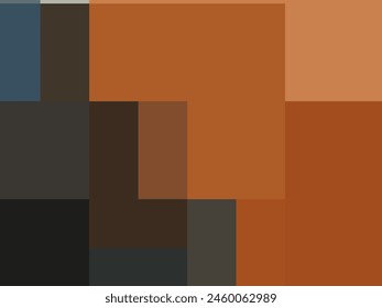 Orange abstract background with squares  - Powered by Shutterstock