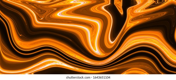 orange black and white licuid color oil paint. abstract background and texture. illustration banner. extreme widescreen. - Powered by Shutterstock