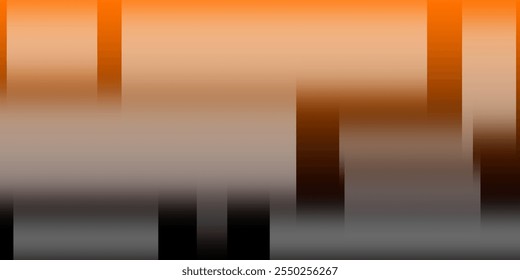orange and brown square shape background presentation design